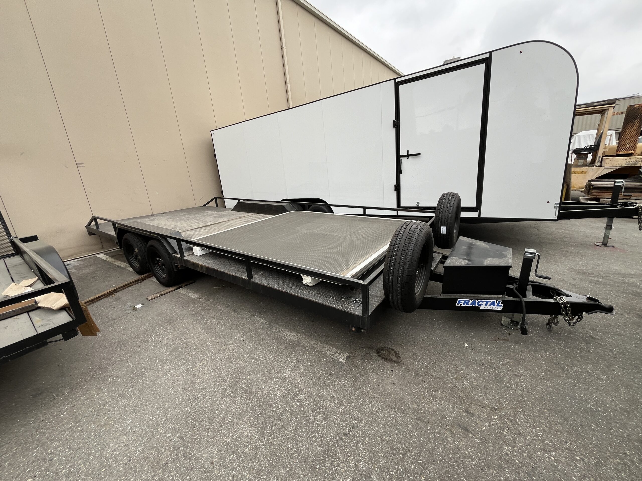 20ft Flatbed Car hauler trailer rental
